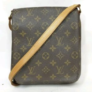 Authentic Louis Vuitton LV Musette Short Shoulder Monogram